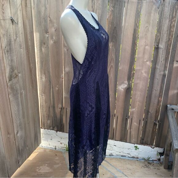 Free People Miracle Lace Midi dress size large - Picture 5 of 10